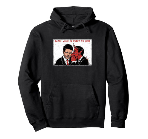 Satan Voice Is Sweet To Hear Aesthetic Hoodie - Fun Novelty Design Unisex - T-Shirt, Sweatshirt, Hoodie