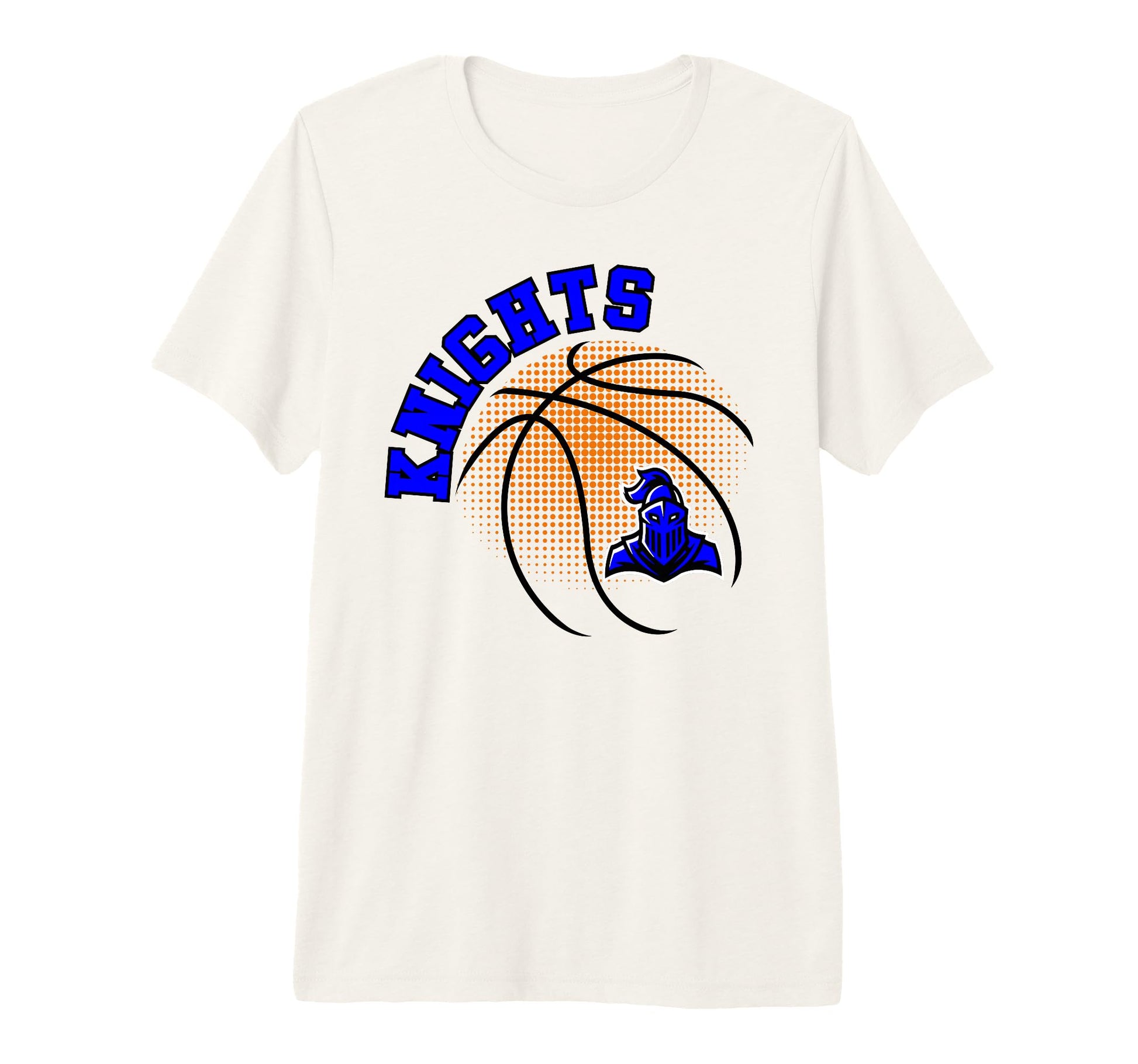 Blue Knights School Spirit Mascot T-Shirt - Minimalist Print Men Women - T-Shirt, Sweatshirt, Hoodie