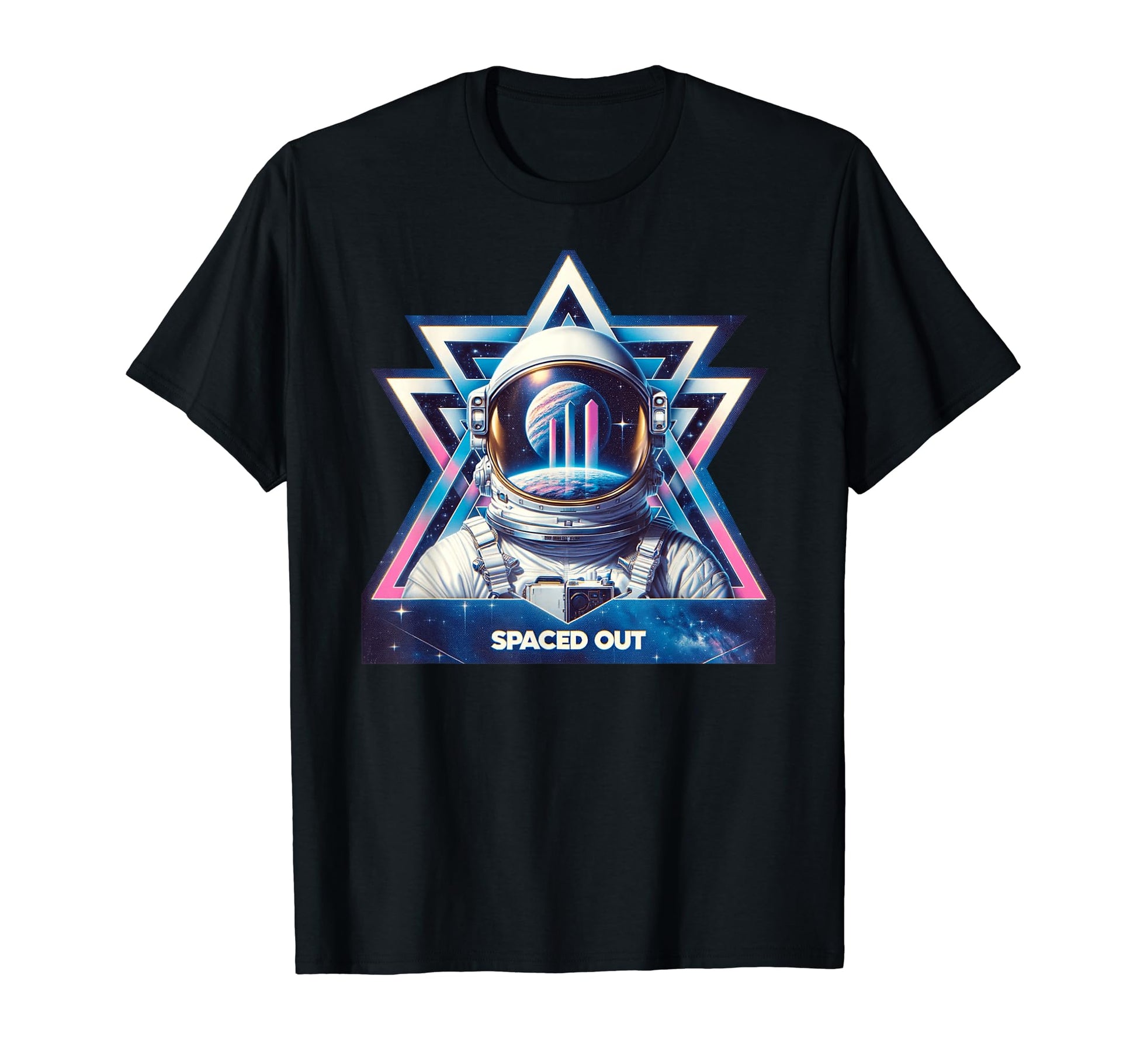 Spaced Out Astronaut Aesthetic T-Shirt - Aesthetic Graphic for Adults - T-Shirt, Sweatshirt, Hoodie