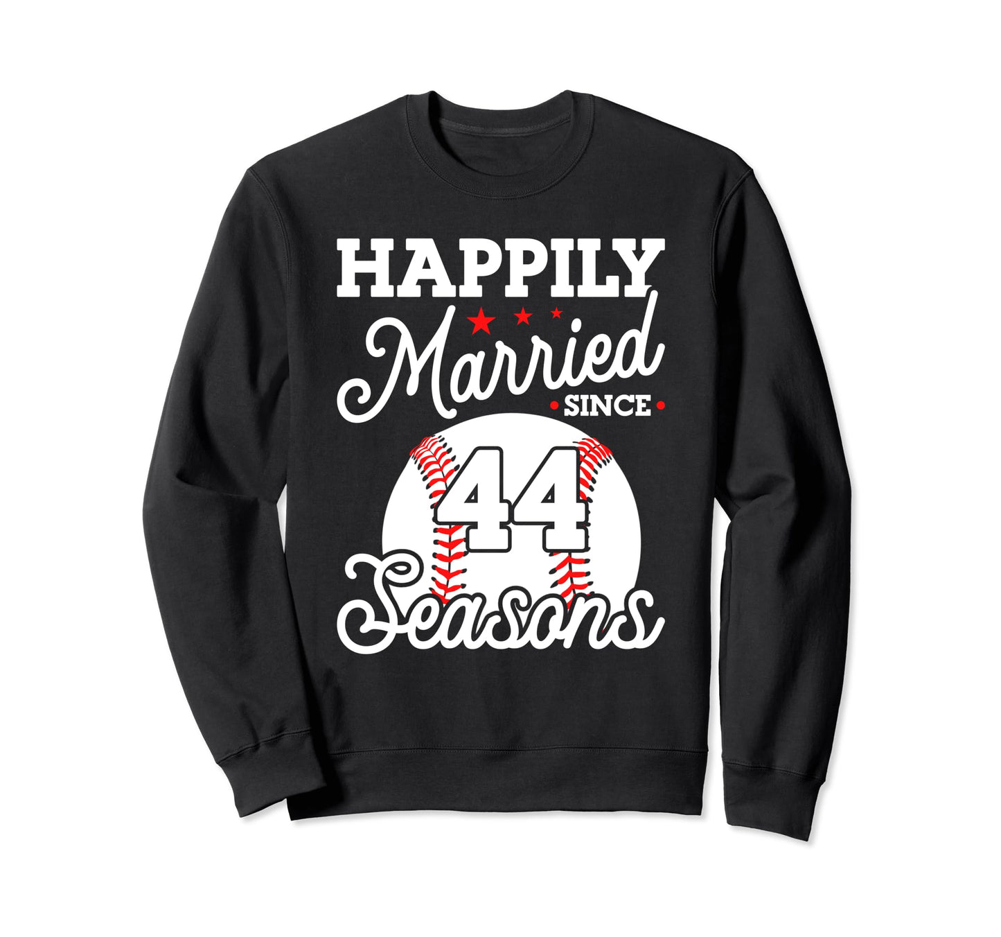 44Th Wedding Anniversary Sweatshirt - Casual Everyday Wear for Adults - T-Shirt, Sweatshirt, Hoodie