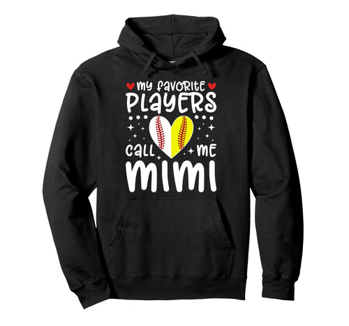 Favorite Players Call Me Mimi Hoodie - Aesthetic Graphic Men Women - T-Shirt, Sweatshirt, Hoodie