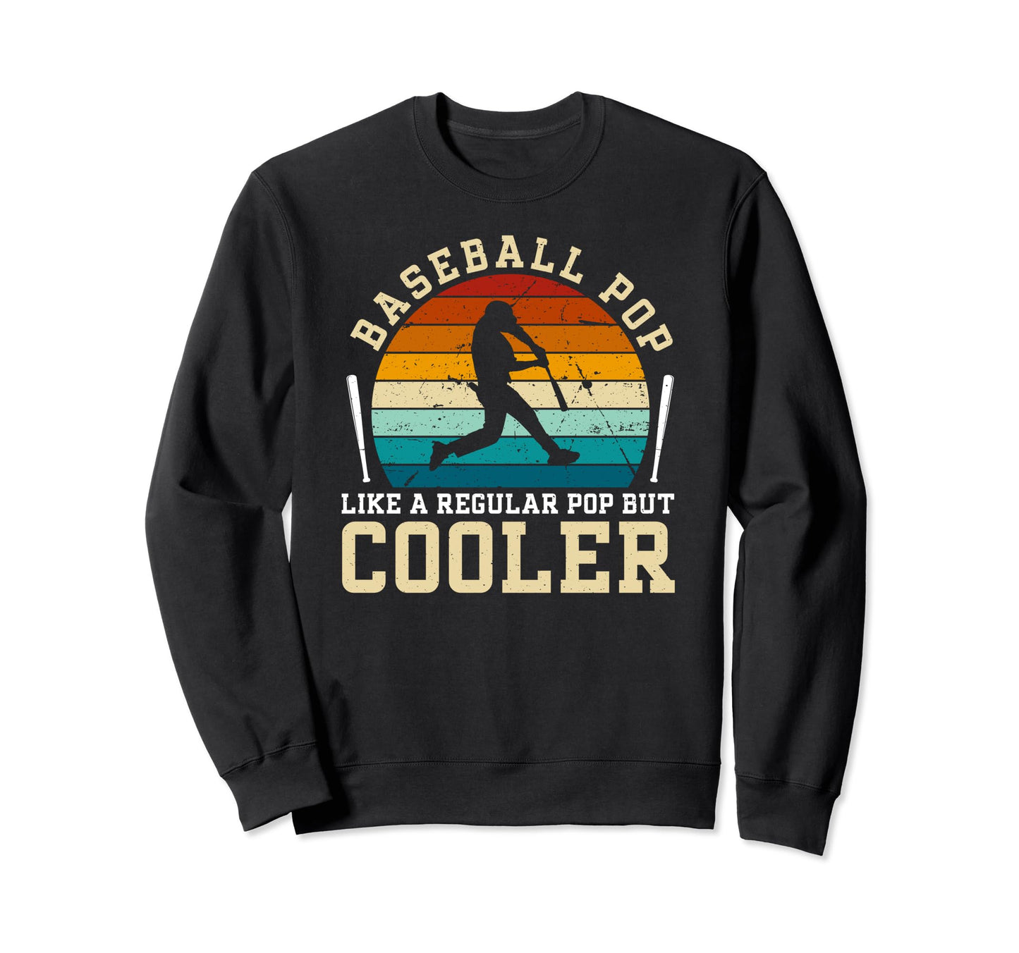 Baseball Pop Grandpa Pop Baseball Sweatshirt - Custom Art Print Men Women - T-Shirt, Sweatshirt, Hoodie