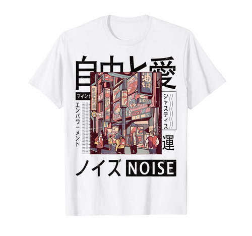 Vaporwave Kawaii Aesthetic Japanese T-Shirt - Fun Novelty Design Men Women - T-Shirt, Sweatshirt, Hoodie