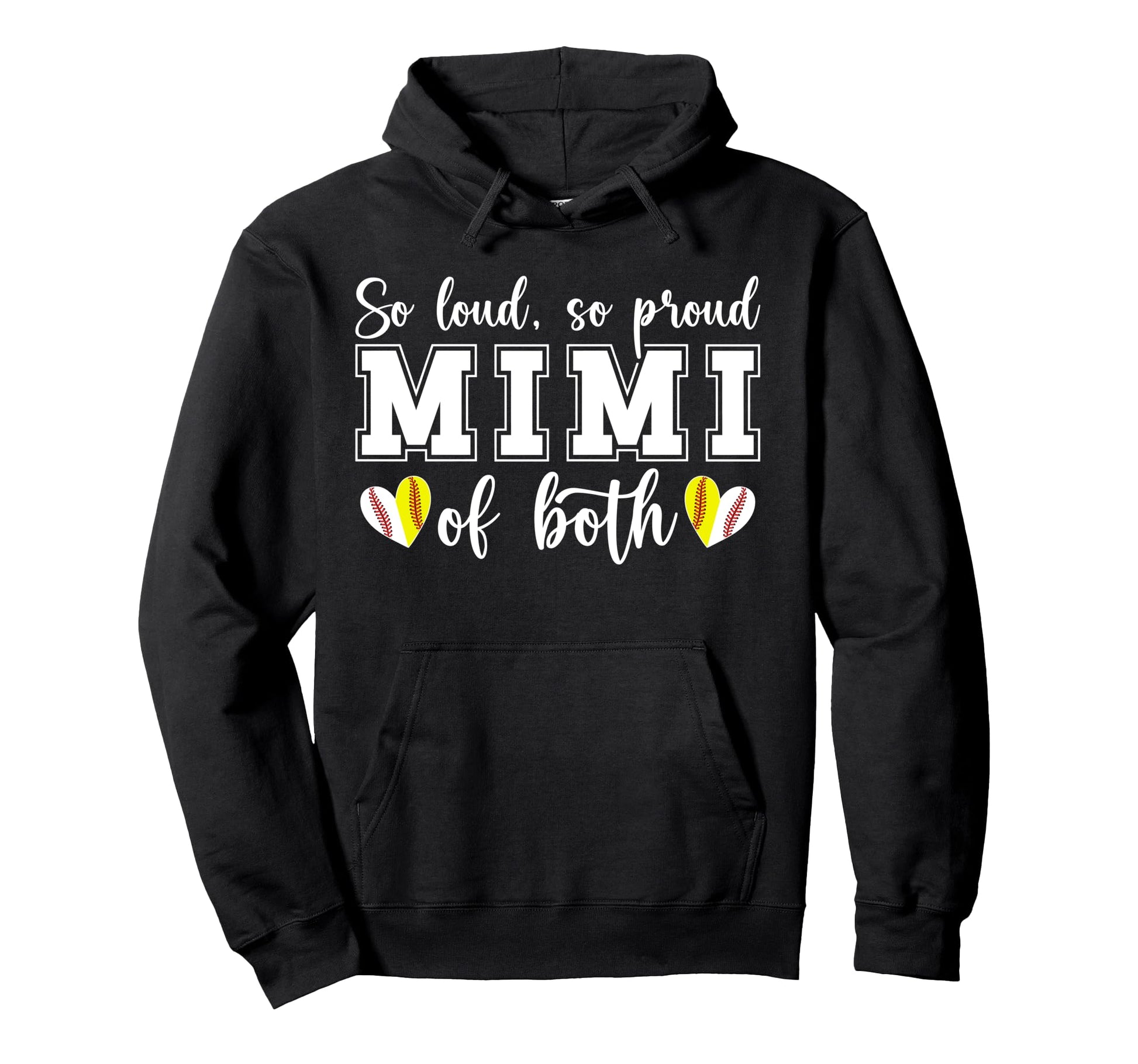 So Loud So Proud Mimi Both Baseball Hoodie - Streetwear Style Men Women - T-Shirt, Sweatshirt, Hoodie
