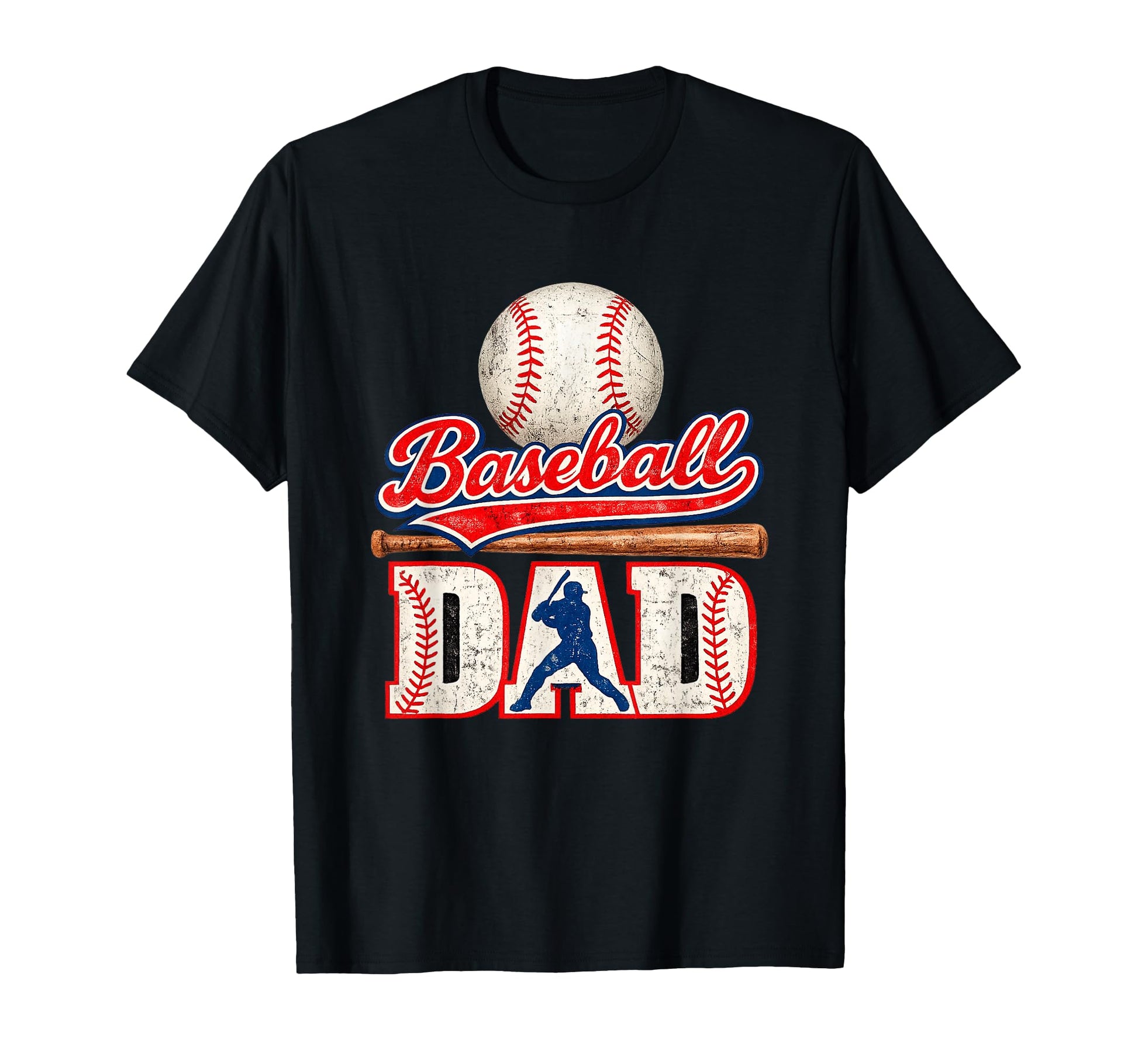Baseball Dad Sports Fathers Day T-Shirt - Streetwear Style for Adults - T-Shirt, Sweatshirt, Hoodie