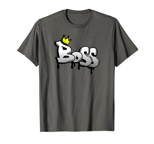 Boss Graffiti Hip Hop Music Art Skill T-Shirt - Unique Graphic for Adults - T-Shirt, Sweatshirt, Hoodie