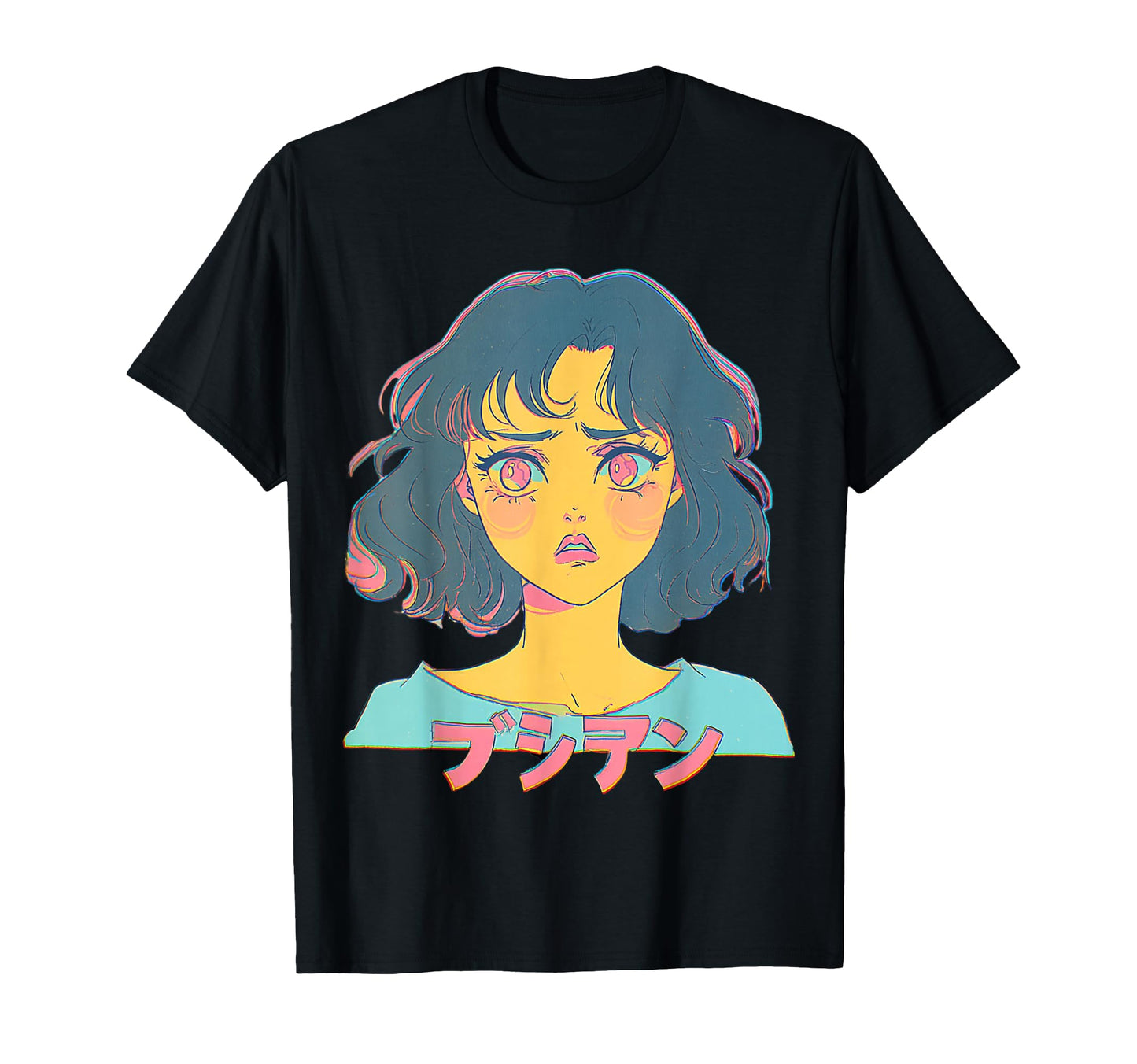 Goth Grunge Demon Anime Waifu Horror Alt T-Shirt - Streetwear Style Unisex - T-Shirt, Sweatshirt, Hoodie