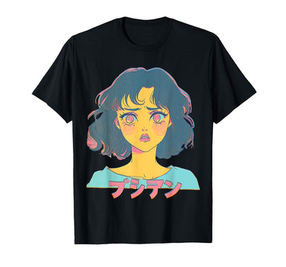 Goth Grunge Demon Anime Waifu Horror Alt T-Shirt - Streetwear Style Unisex - T-Shirt, Sweatshirt, Hoodie