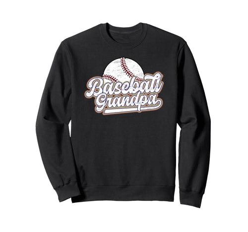 Baseball Grandpa Baseball Player Sweatshirt - Novelty Apparel Unisex - T-Shirt, Sweatshirt, Hoodie