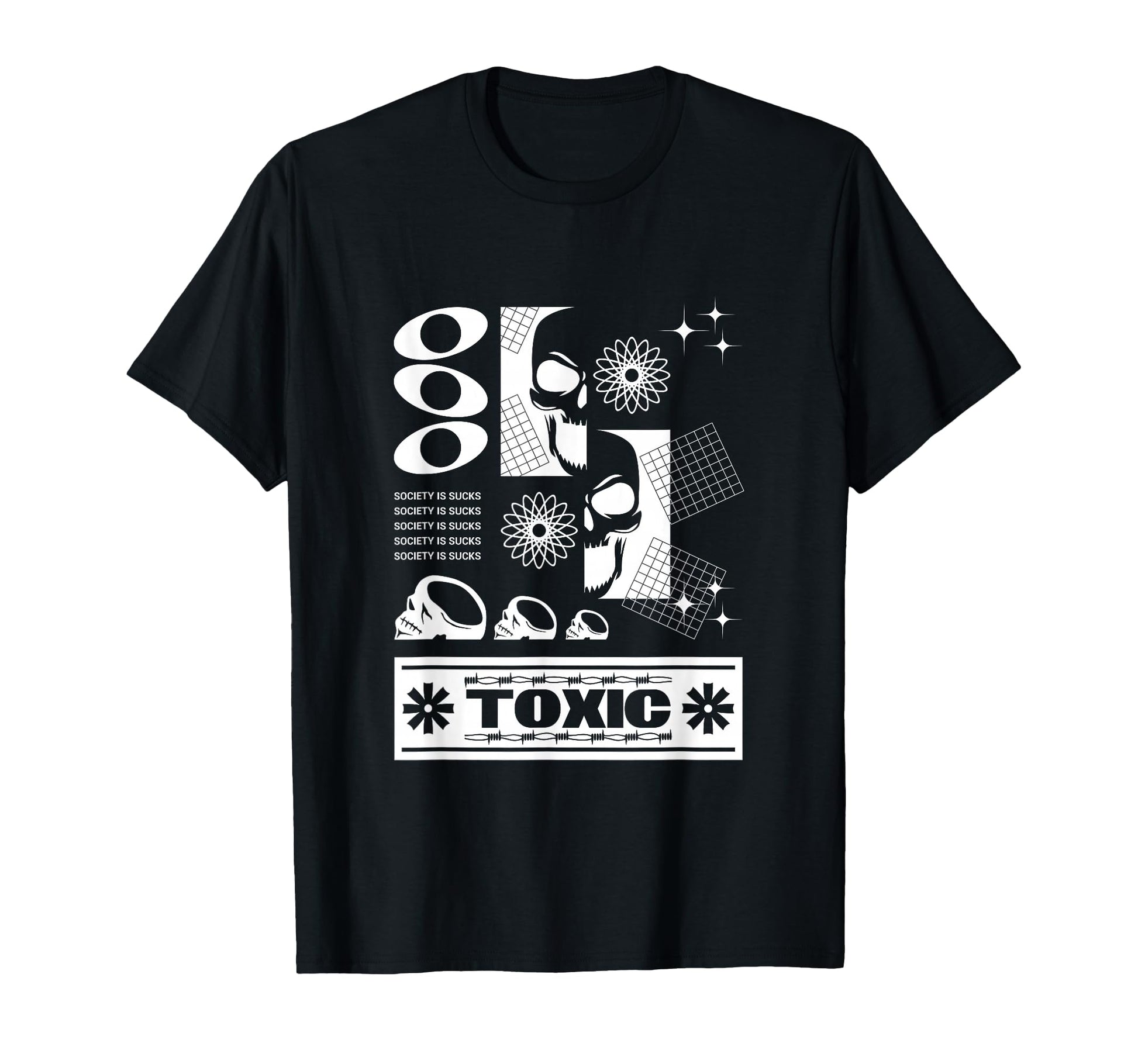 Toxic Aesthetic Edgy Streetwear T-Shirt - Streetwear Style Men Women - T-Shirt, Sweatshirt, Hoodie