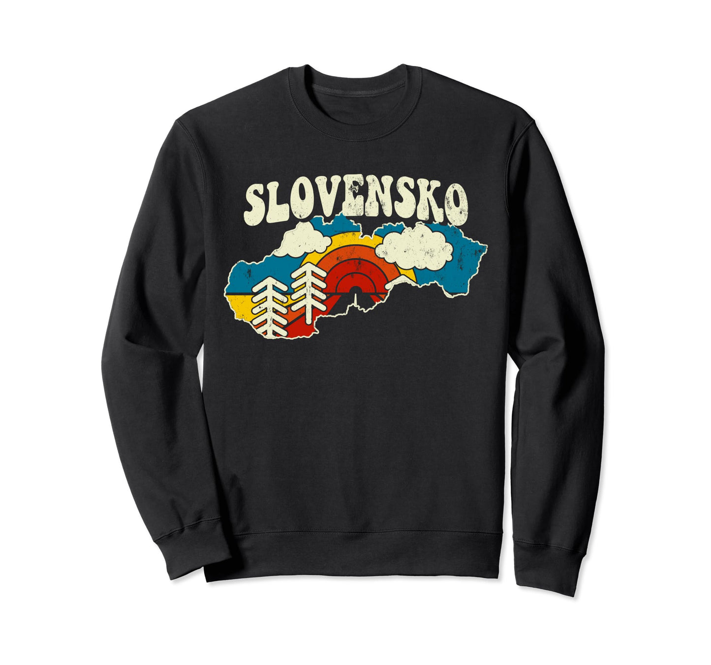 Slovakia Slovakian Country Sweatshirt - Aesthetic Graphic for Adults - T-Shirt, Sweatshirt, Hoodie