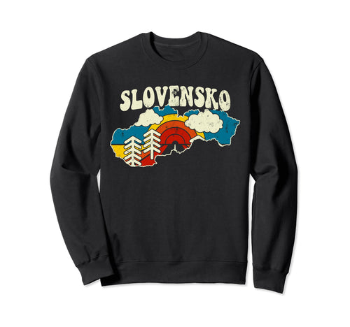 Slovakia Slovakian Country Sweatshirt - Aesthetic Graphic for Adults - T-Shirt, Sweatshirt, Hoodie