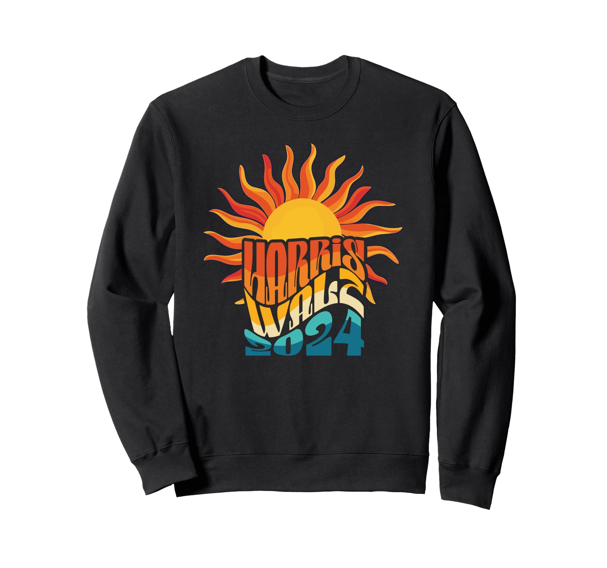 Kamala Harris Doug Walz 2024 Sweatshirt - Casual Everyday Wear Men Women - T-Shirt, Sweatshirt, Hoodie