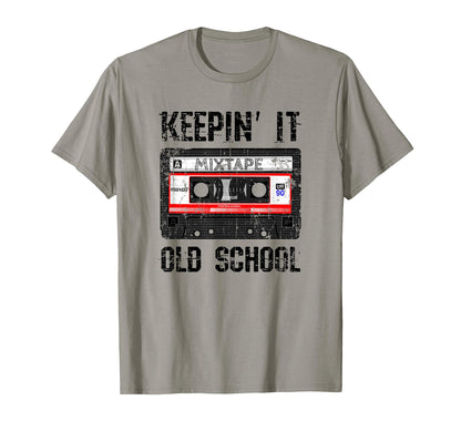 Keepin It Old School 80S And 90S Hip Hop T-Shirt - Minimalist Print Unisex - T-Shirt, Sweatshirt, Hoodie