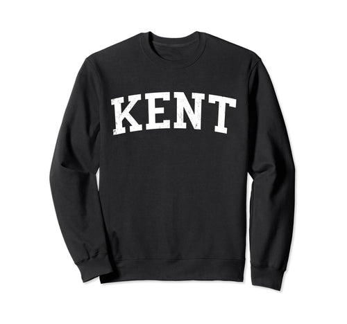 Kent Wa Distressed White Varsity Sweatshirt - Unique Graphic Unisex - T-Shirt, Sweatshirt, Hoodie