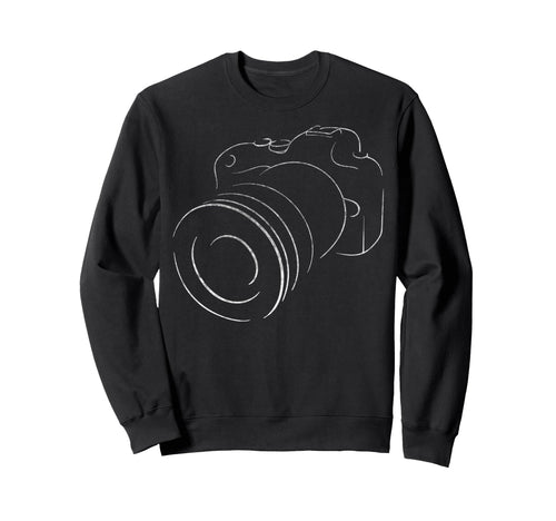 Photo Camera Art Photographer Sweatshirt - Novelty Apparel for Adults - T-Shirt, Sweatshirt, Hoodie