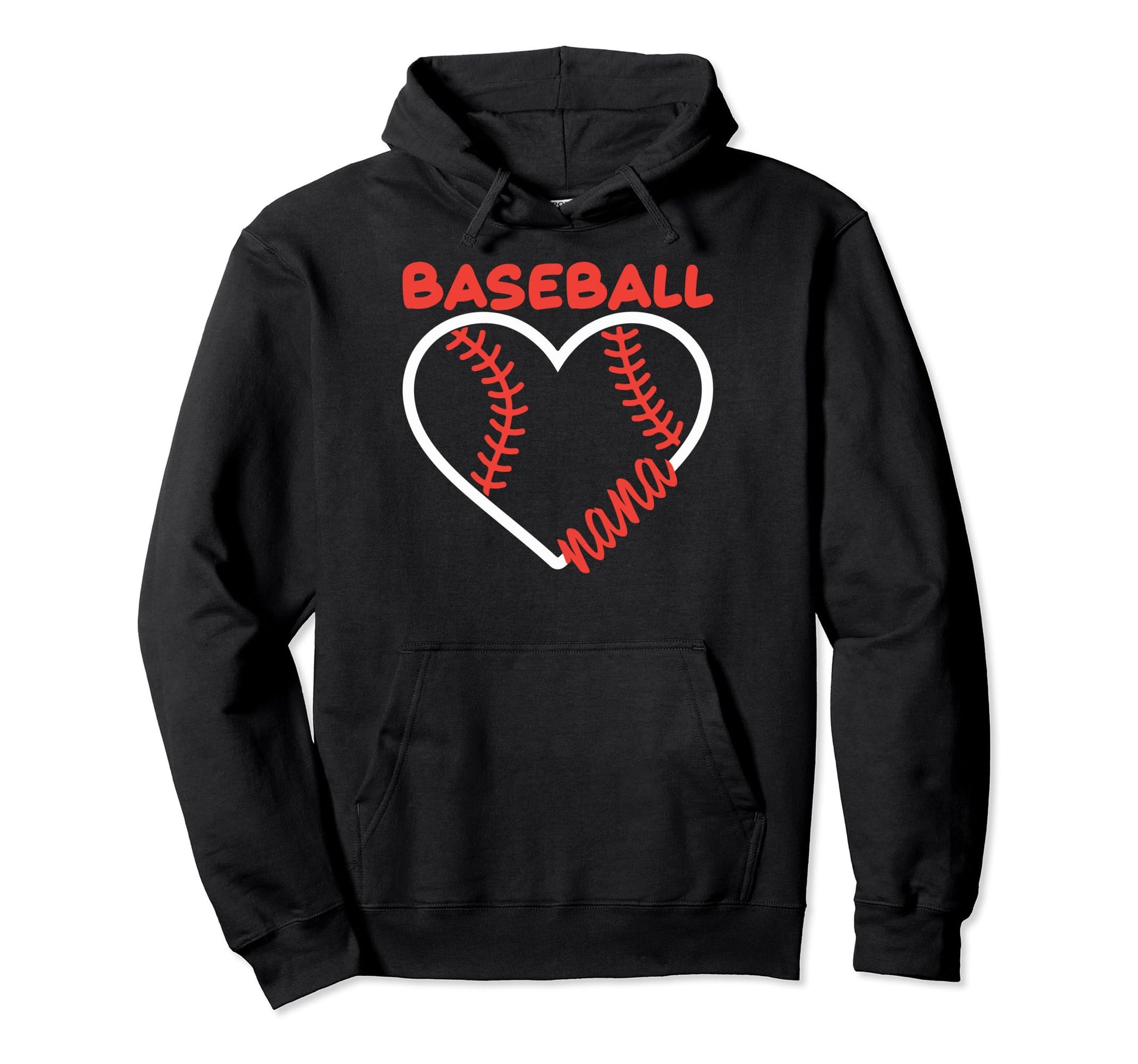 Baseball Grandma Baseball Grandparents Hoodie - Unique Graphic Men Women - T-Shirt, Sweatshirt, Hoodie