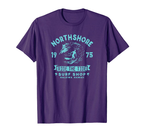 North Shore 1975 Surf Logo T-Shirt - Novelty Apparel Unisex - T-Shirt, Sweatshirt, Hoodie