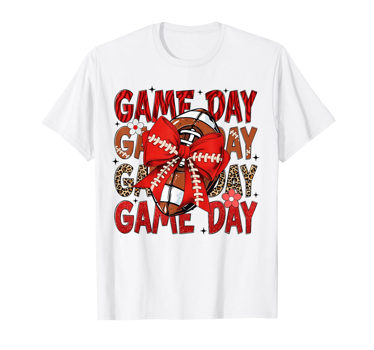 Game Day Red Football Mom Touchdown T-Shirt - Streetwear Style Men Women - T-Shirt, Sweatshirt, Hoodie