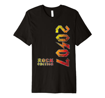 2007 Rock Music Lovers Gift T-Shirt - Casual Everyday Wear for Adults - T-Shirt, Sweatshirt, Hoodie