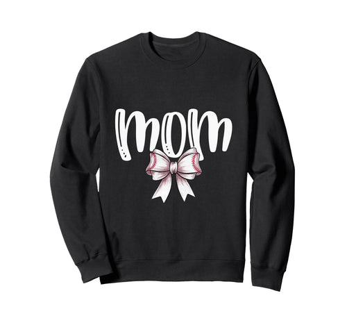 Coquette Baseball Mom Spirit Sweatshirt - Unique Graphic for Adults - T-Shirt, Sweatshirt, Hoodie