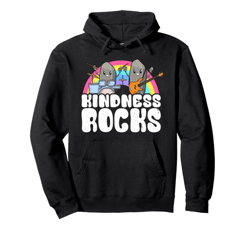 Anti Bullying Rainbow Hippie Music Teacher Hoodie - Novelty Apparel Unisex - T-Shirt, Sweatshirt, Hoodie