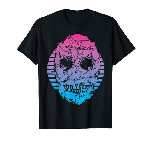 Frog Vaporwave Aesthetic T-Shirt - Minimalist Print Unisex - T-Shirt, Sweatshirt, Hoodie