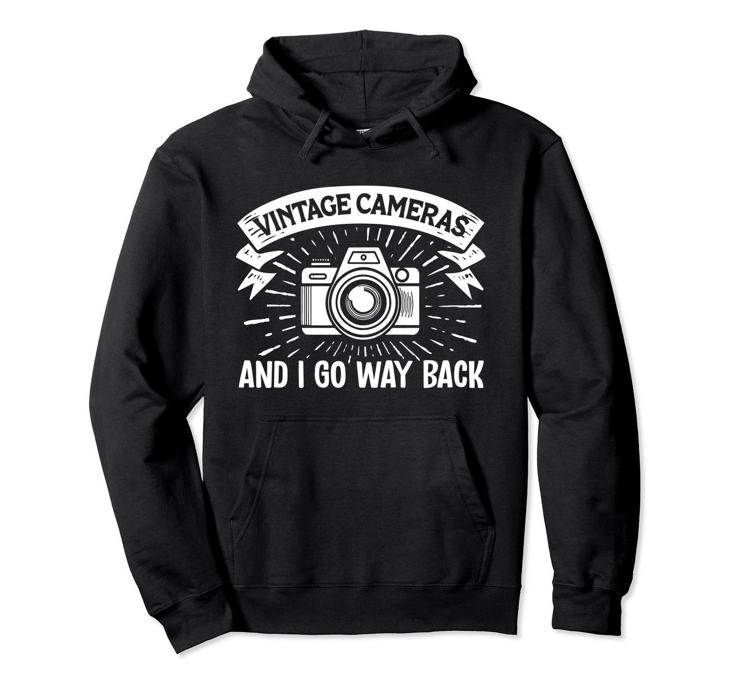 Shutterbug Spirit Cameras And I Hoodie - Casual Everyday Wear for Adults - T-Shirt, Sweatshirt, Hoodie