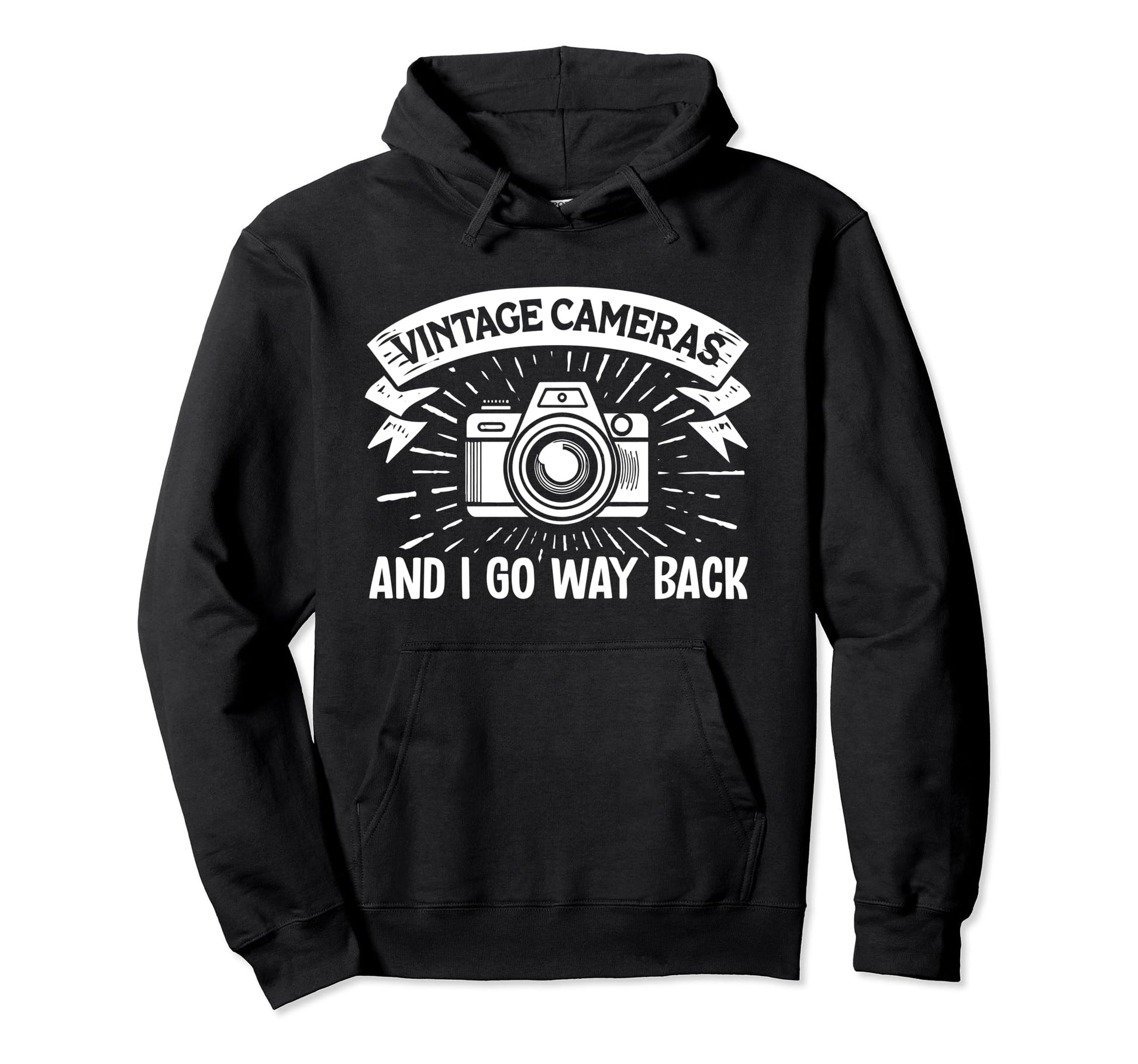 Shutterbug Spirit Cameras And I Hoodie - Casual Everyday Wear for Adults - T-Shirt, Sweatshirt, Hoodie