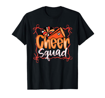 Coquette Pom Poms Bow Cheer Squad T-Shirt - Streetwear Style Unisex - T-Shirt, Sweatshirt, Hoodie