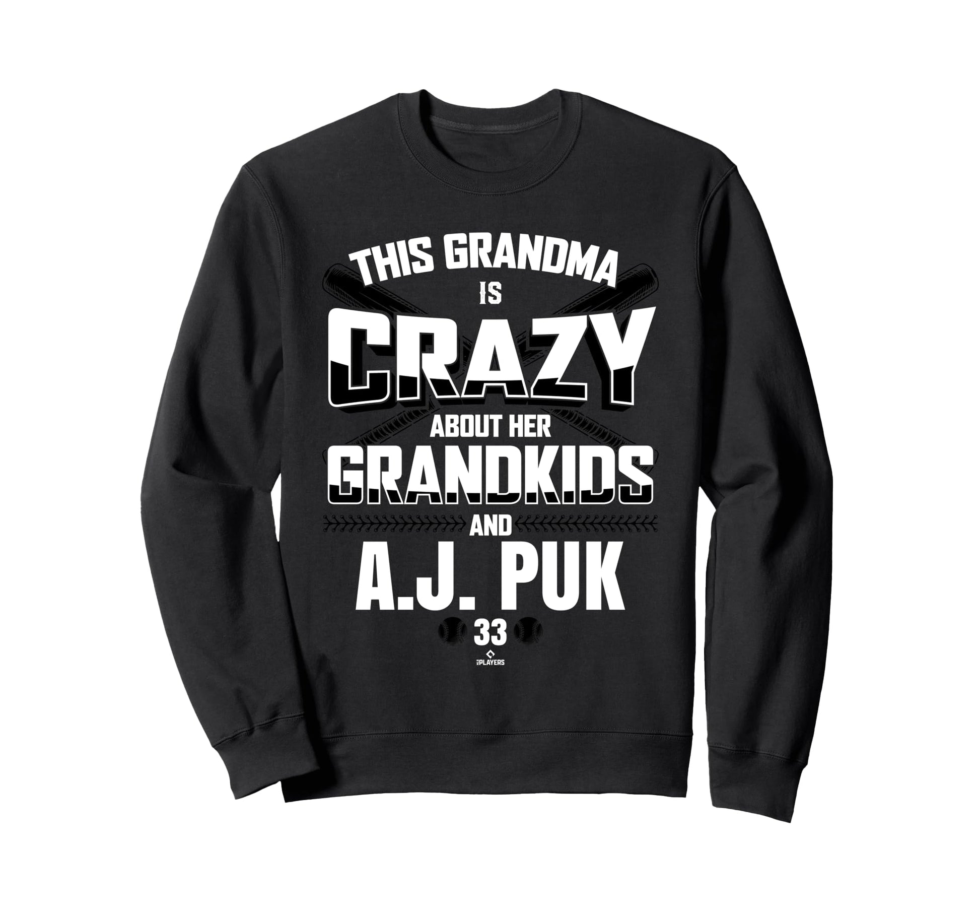 Grandma Crazy J Puk Arizona Sweatshirt - Minimalist Print for Adults - T-Shirt, Sweatshirt, Hoodie