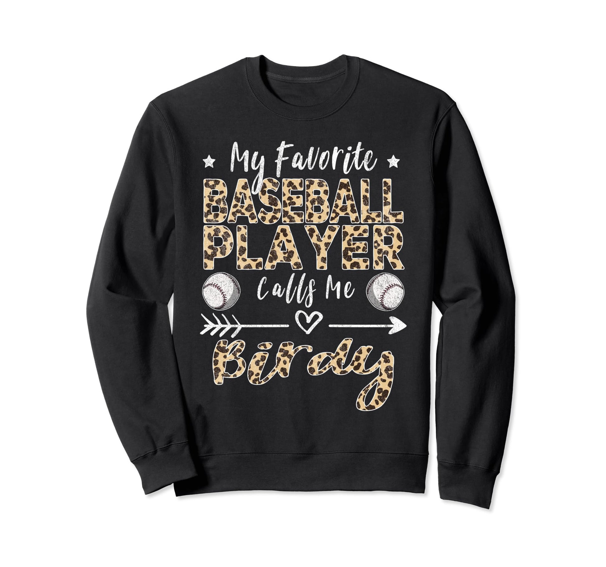 My Favorite Baseball Player Sweatshirt - Casual Everyday Wear for Adults - T-Shirt, Sweatshirt, Hoodie