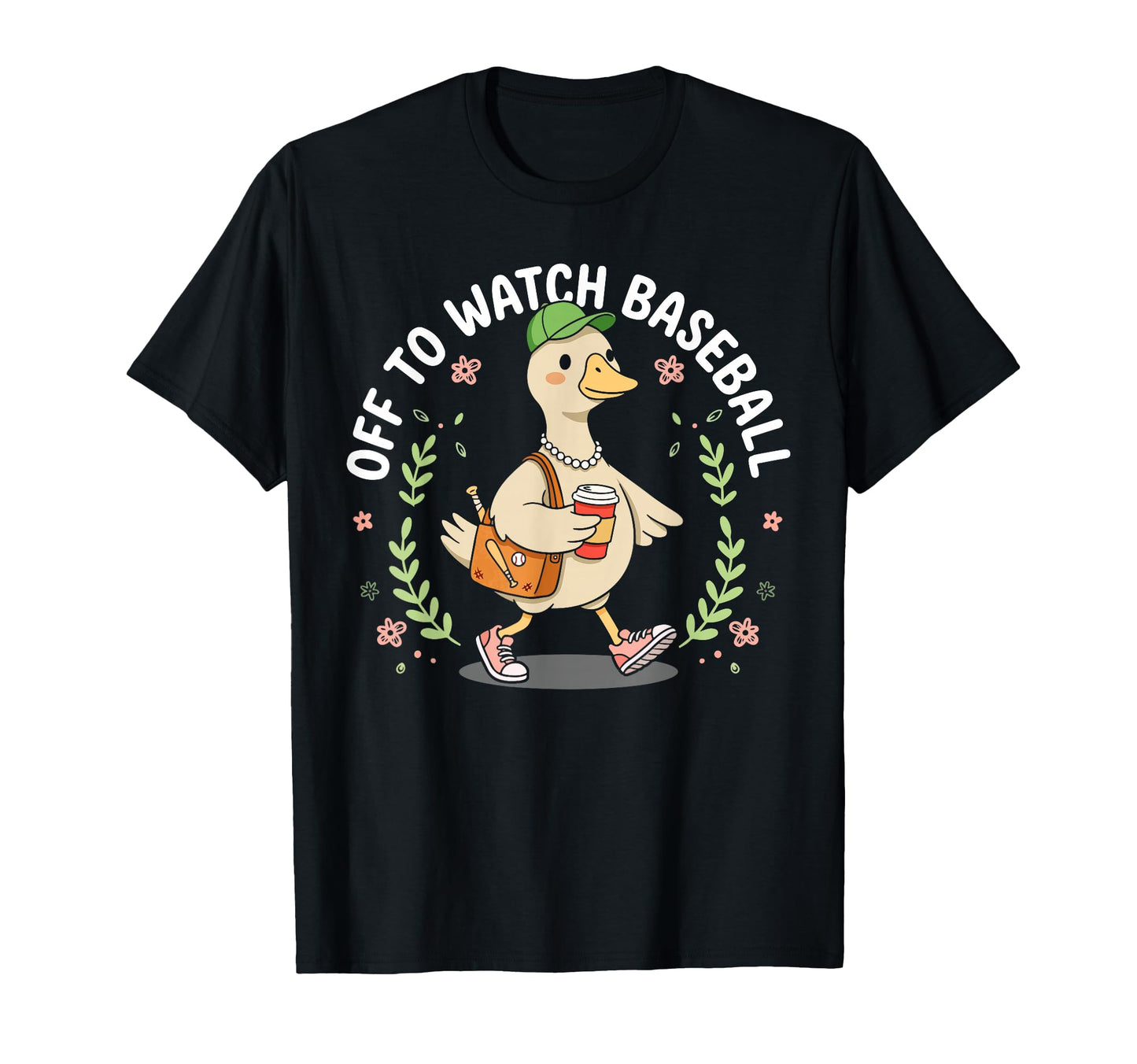 Off To Watch Baseball Funny Baseball T-Shirt - Custom Art Print Men Women - T-Shirt, Sweatshirt, Hoodie