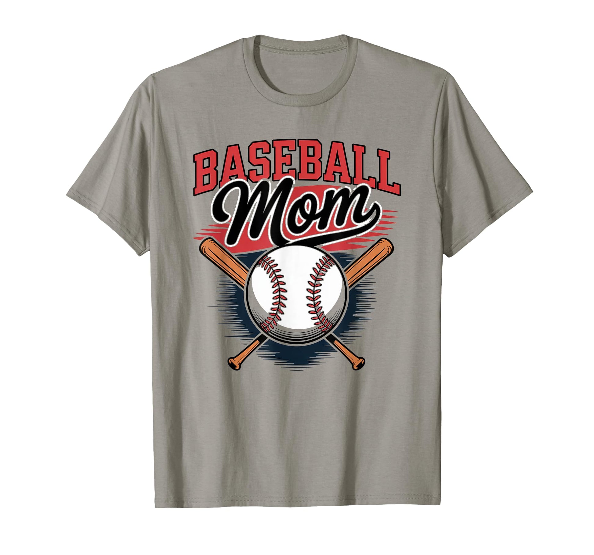 Baseball Mom Proud Baseball T-Shirt - Fun Novelty Design Men Women - T-Shirt, Sweatshirt, Hoodie