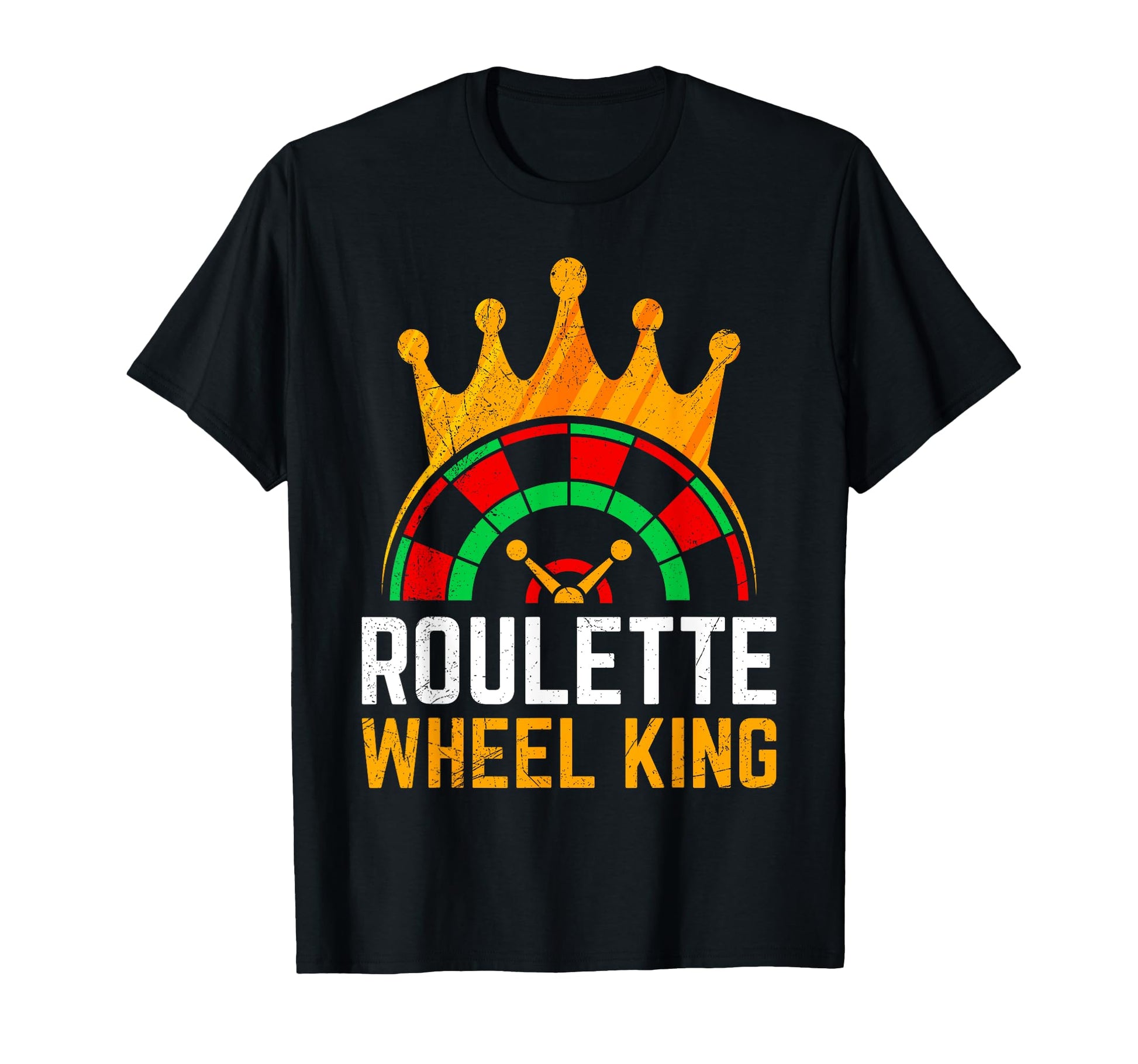 Roulette Wheel King Funny Roulette T-Shirt - Custom Art Print for Adults - T-Shirt, Sweatshirt, Hoodie