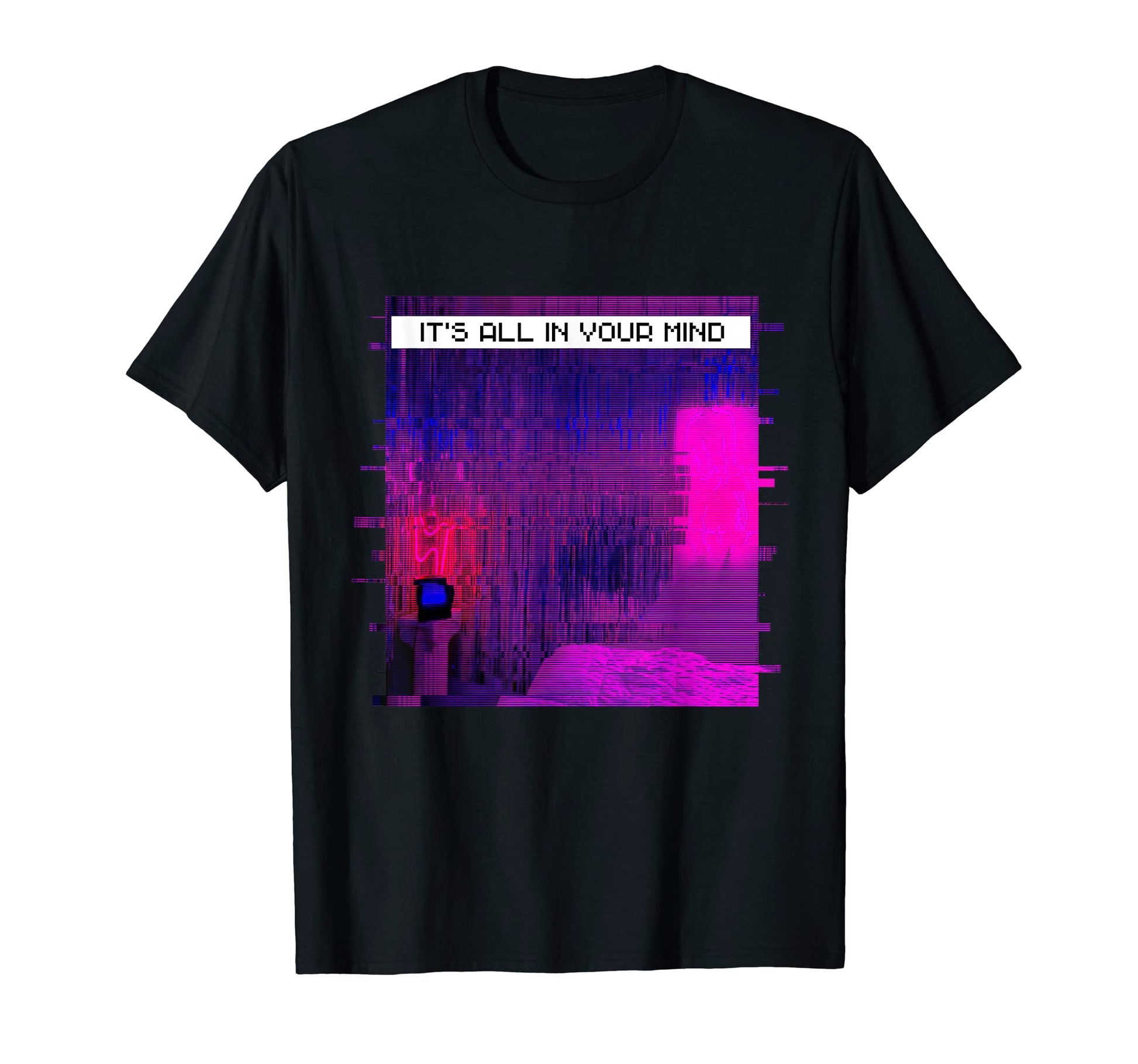 Its All Your Mind Emotional 80S 90S T-Shirt - Fun Novelty Design Unisex - T-Shirt, Sweatshirt, Hoodie