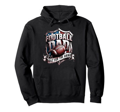 Patriotic American Football Funny Proud Hoodie - Unique Graphic Unisex - T-Shirt, Sweatshirt, Hoodie