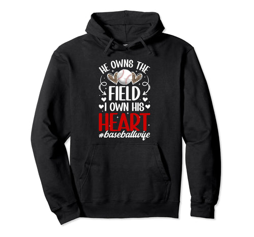 Baseball Coach Wife Life Wife Baseball Hoodie - Minimalist Print Unisex - T-Shirt, Sweatshirt, Hoodie