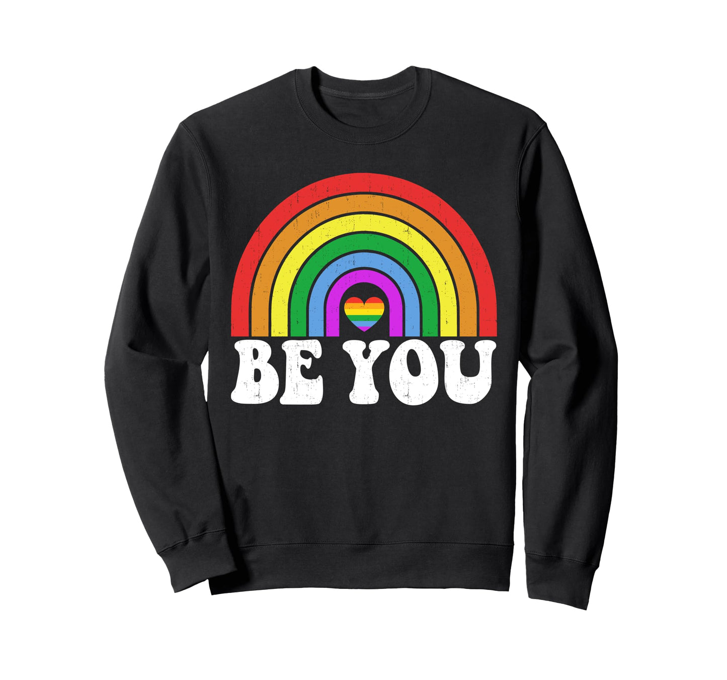 Gay Pride Lgbtq Ally Rainbow Lgbt Sweatshirt - Novelty Apparel Unisex - T-Shirt, Sweatshirt, Hoodie