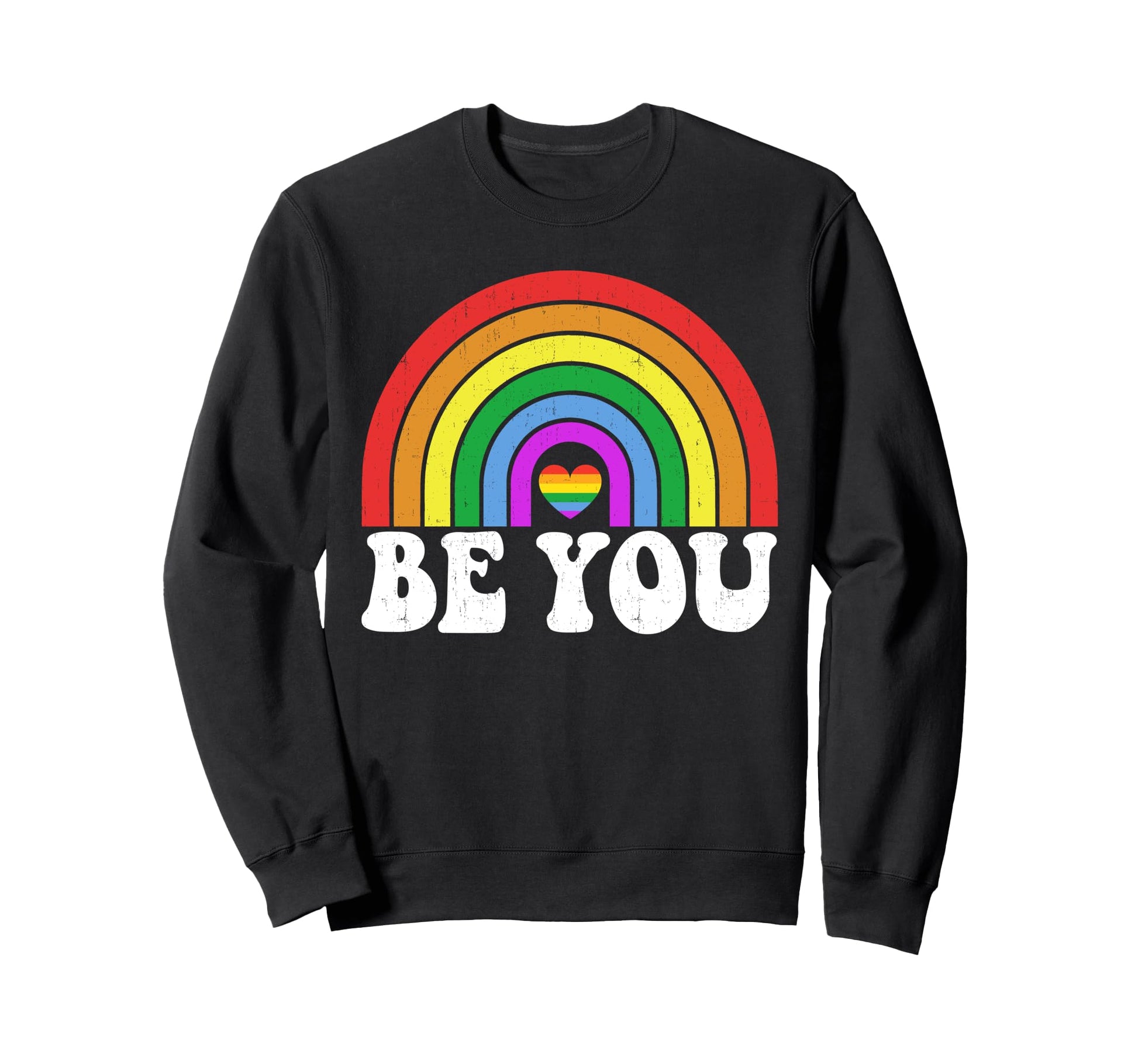 Gay Pride Lgbtq Ally Rainbow Lgbt Sweatshirt - Novelty Apparel Unisex - T-Shirt, Sweatshirt, Hoodie