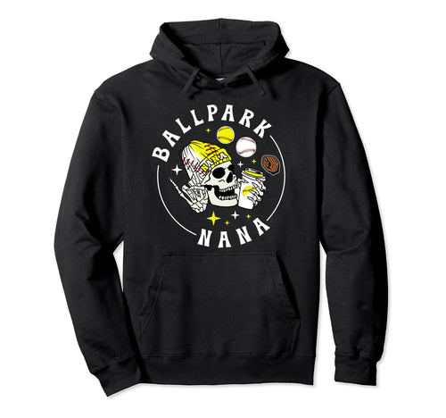 Ballpark Nana Baseball Softball Nana Hoodie - Minimalist Print Unisex - T-Shirt, Sweatshirt, Hoodie