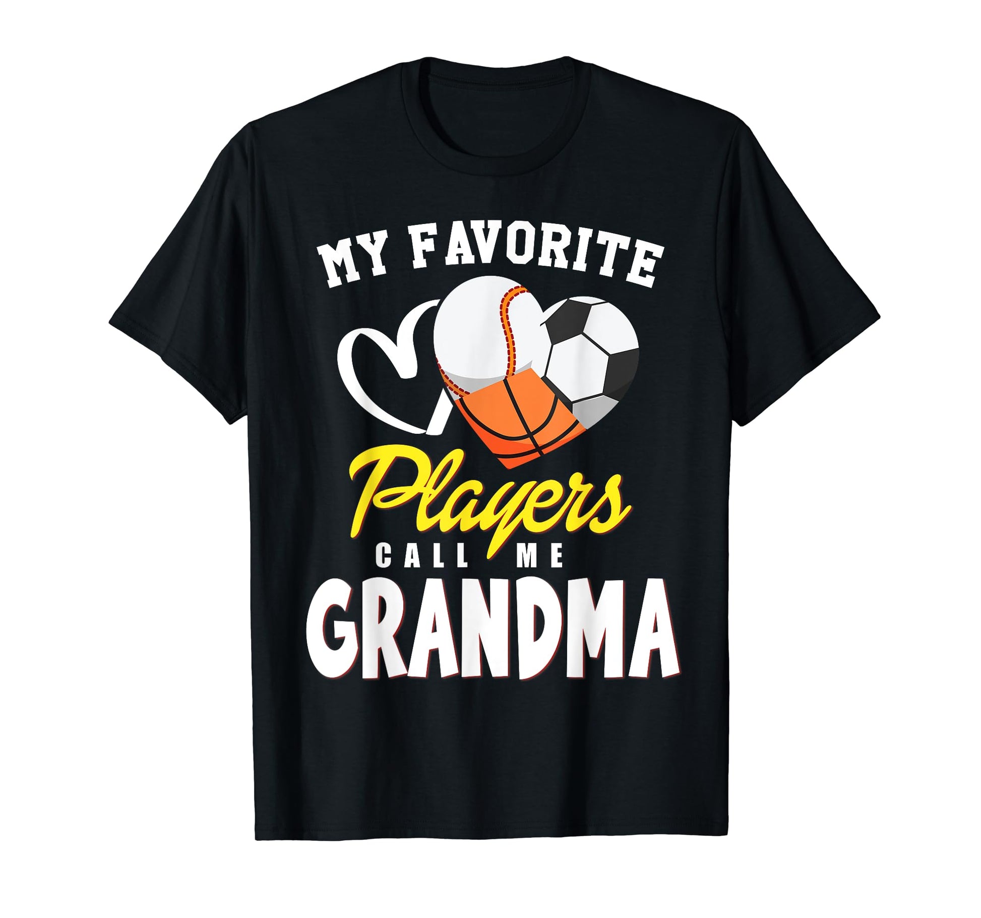 My Favorite Players Baseball Soccer T-Shirt - Novelty Apparel Men Women - T-Shirt, Sweatshirt, Hoodie