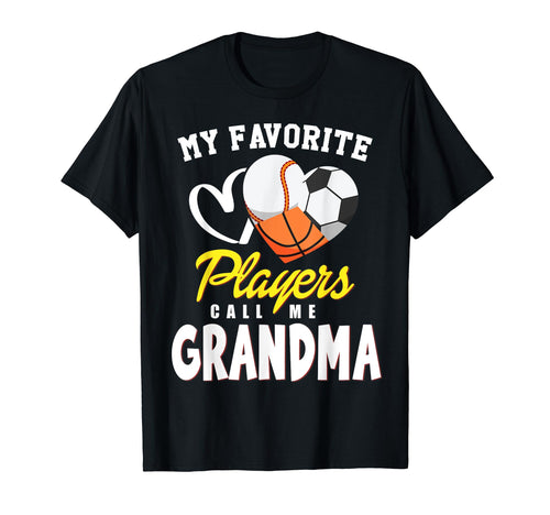 My Favorite Players Baseball Soccer T-Shirt - Novelty Apparel Men Women - T-Shirt, Sweatshirt, Hoodie