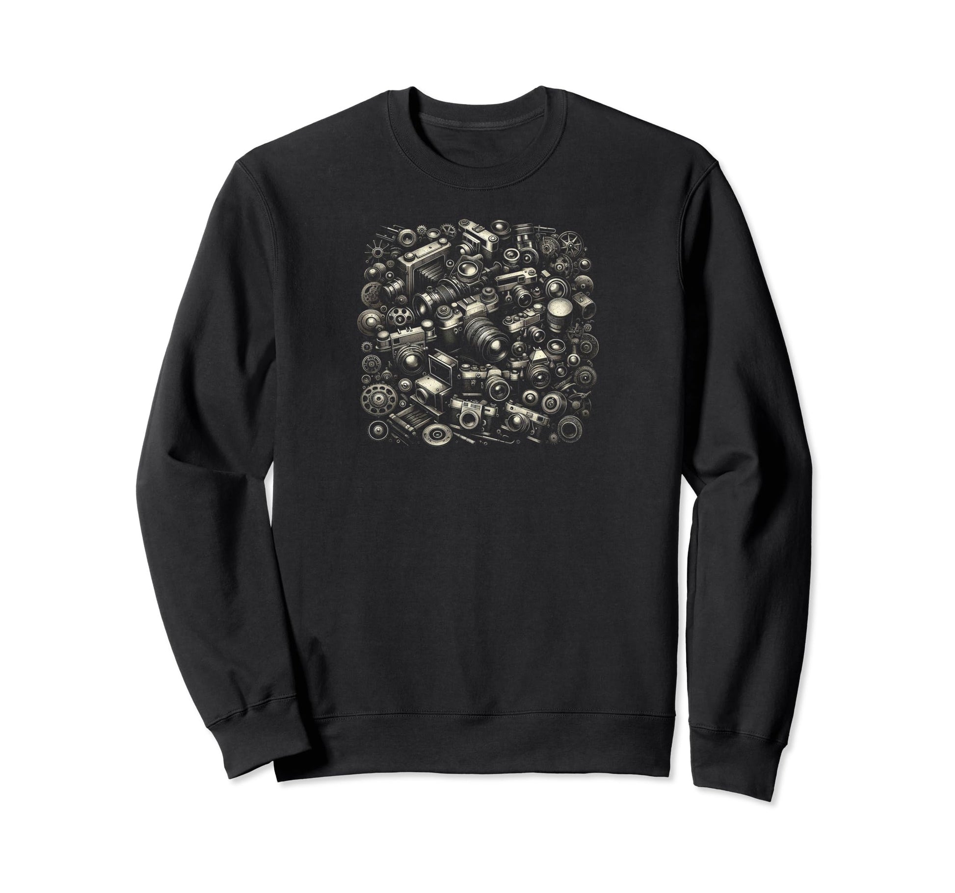 Shutter Time Travel Sweatshirt - Unique Graphic for Adults - T-Shirt, Sweatshirt, Hoodie