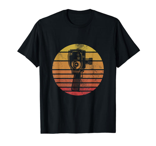 Video Camera Videographer Film Maker T-Shirt - Minimalist Print Men Women - T-Shirt, Sweatshirt, Hoodie