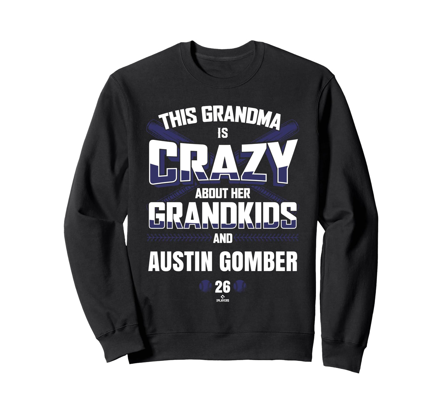 Grandma Crazy Austin Gomber Colorado Sweatshirt - Unique Graphic Unisex - T-Shirt, Sweatshirt, Hoodie
