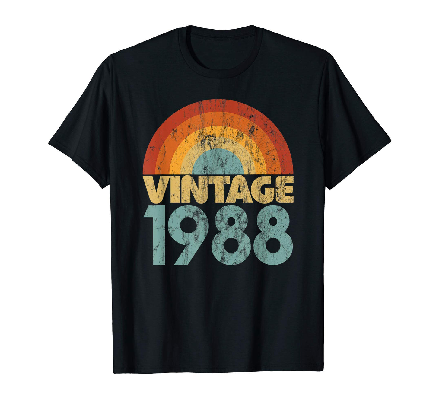 1988 Stripes Birthday Gift T-Shirt - Aesthetic Graphic Men Women - T-Shirt, Sweatshirt, Hoodie