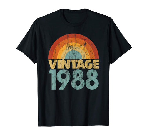 1988 Stripes Birthday Gift T-Shirt - Aesthetic Graphic Men Women - T-Shirt, Sweatshirt, Hoodie