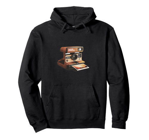 Instant Memories Camera Hoodie - Graphic Print Unisex - T-Shirt, Sweatshirt, Hoodie