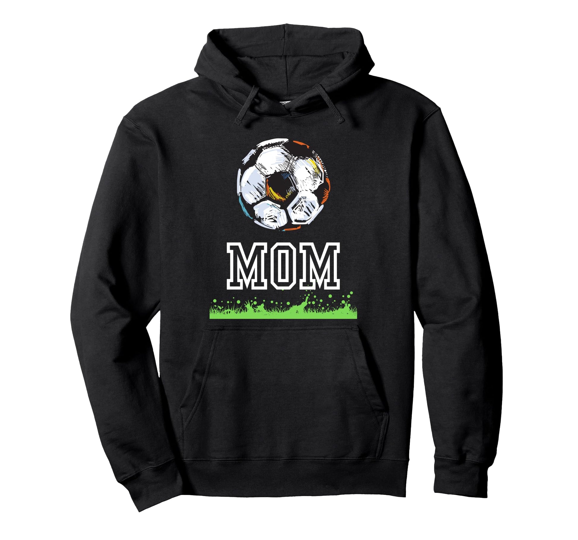 Soccer Mom Essentials Fun Game Day Outfit Hoodie - Custom Art Print Unisex - T-Shirt, Sweatshirt, Hoodie